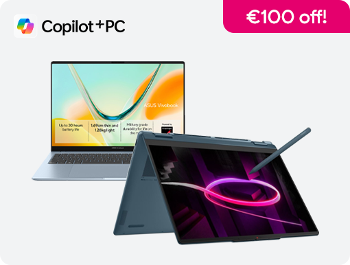 Copilot+ PC laptops from Lenovo and Asus