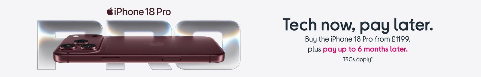 Image of iPhone 18 Pro with Logo