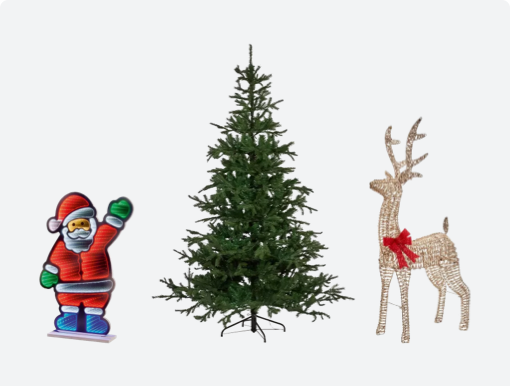Deck the halls! Shop our very merry Christmas decorations.