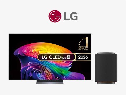 Shop selected LG TVs & Sound Suite speakers
