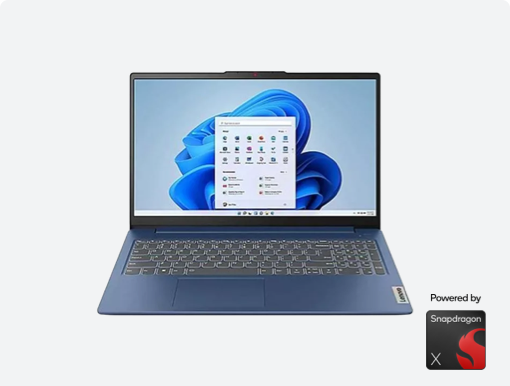 Imagery of laptop plus Snapdragon X Series Badge