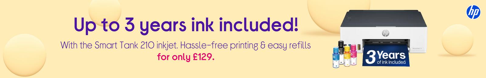 HP Smart Tank printers. 