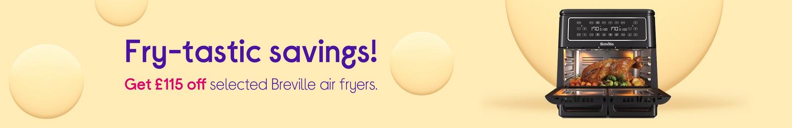 Breville air fryers.
