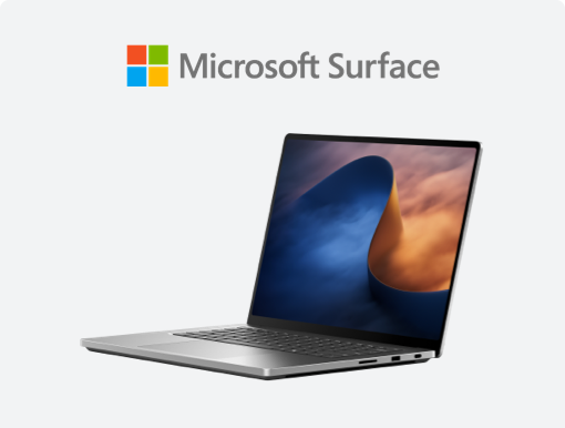 Imagery of Microsoft Surface Laptop Ultra plus logo