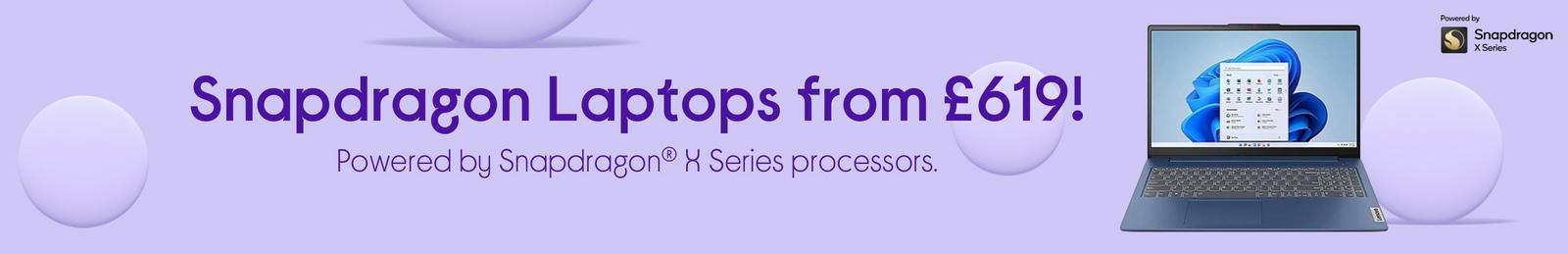 Snapdragon Laptops from £619