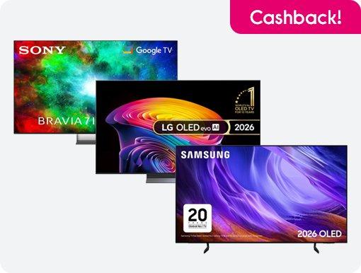 Sony, LG and Samsung TVs
