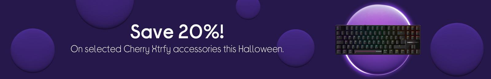 Cherry Xtrfy accessories this Halloween. 