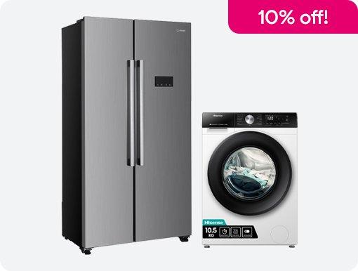 Fridge freezer and washing machine