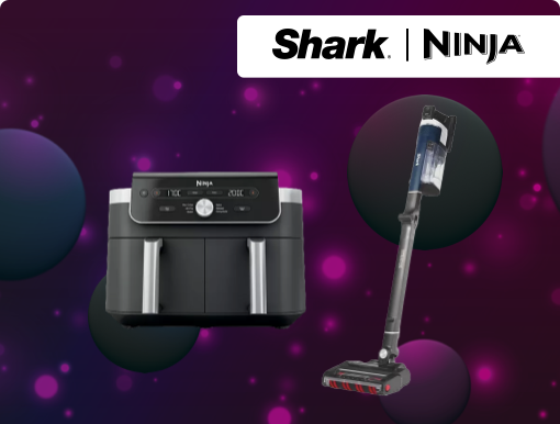 SHARK Anti Hair Wrap Plus with Pet Tool Cordless Vacuum Cleaner with Logos.