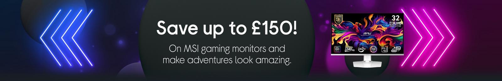 MSI gaming monitors 