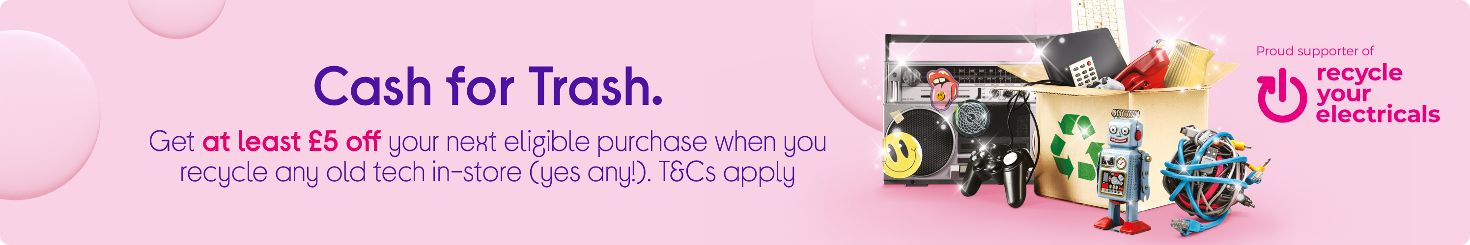 Cash for trash