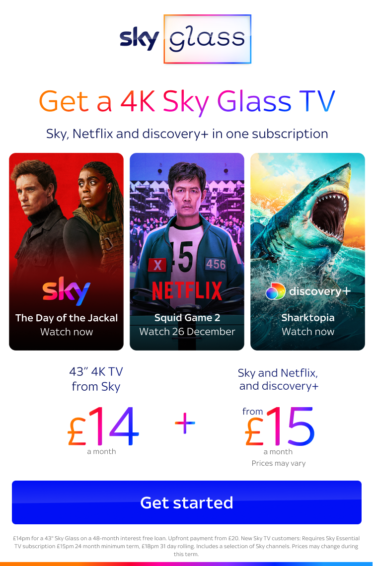 Sky Glass - The smart TV with built-in Sky TV | Currys