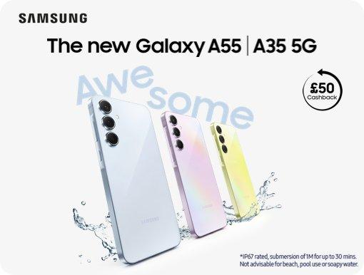The new Samsung Galaxy A35 5G & A55 5G