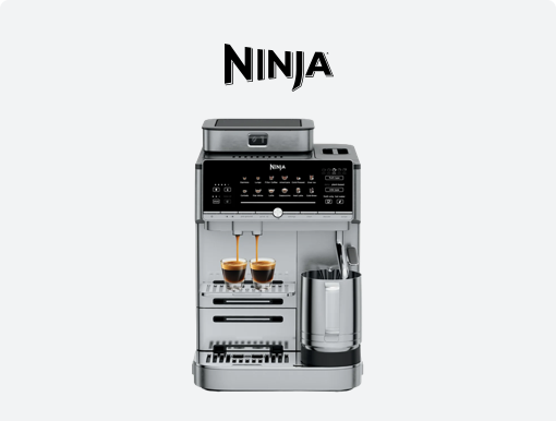 Ninja AE1 coffee machine with Logo.