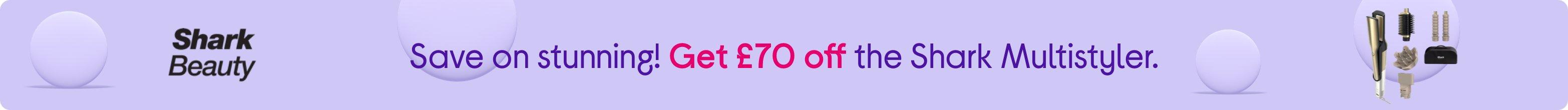 Save on stunning! Get £70 off the Shark Multistyler.
