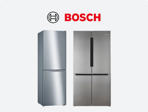 BOSCH Series 2 KGN34NLEAG 50/50 Fridge Freezers with Logo.