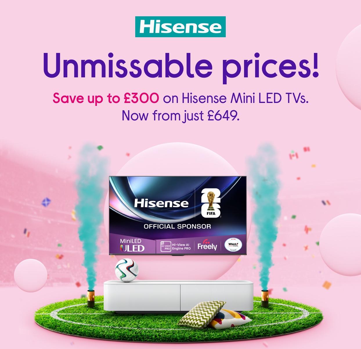 Hisense Mini LED Televisions