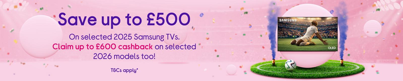 Imagery of Samsung TVs