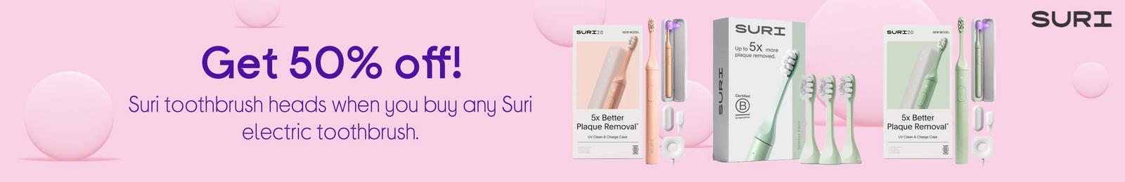 Suri Burshes with logo
