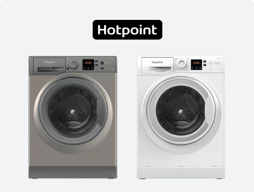 HOTPOINT Anti-Stain Spin Washing Machine, Anti-stain Spin Washing Machine with logo.