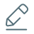 A pencil icon