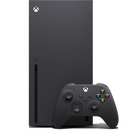 Xbox Series X disc console with controller